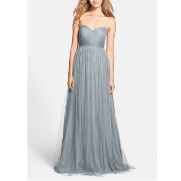Jenny Yoo Annabelle Convertible Tulle Maxi Dress - Picture 2 of 10